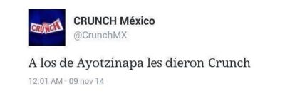 Ayotzinapa Crunch