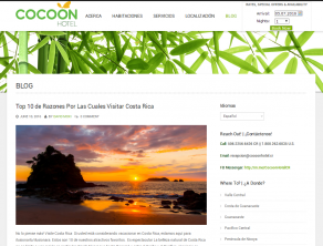 Blog Cocoon Hotel