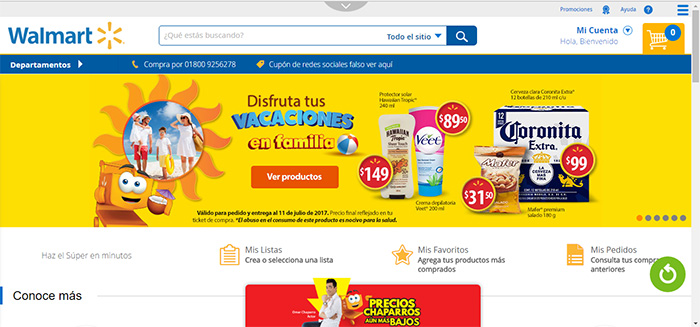 e-commerce en México, Walmart
