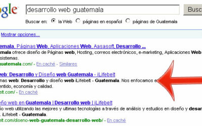 En desarrollo web, seo y marketing online somos los primeros para Guatemala!