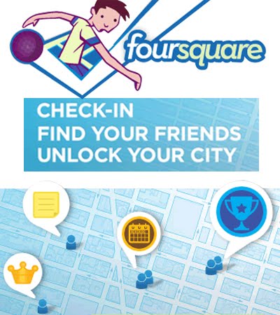 Foursquare, la red social de las ubicaciones.