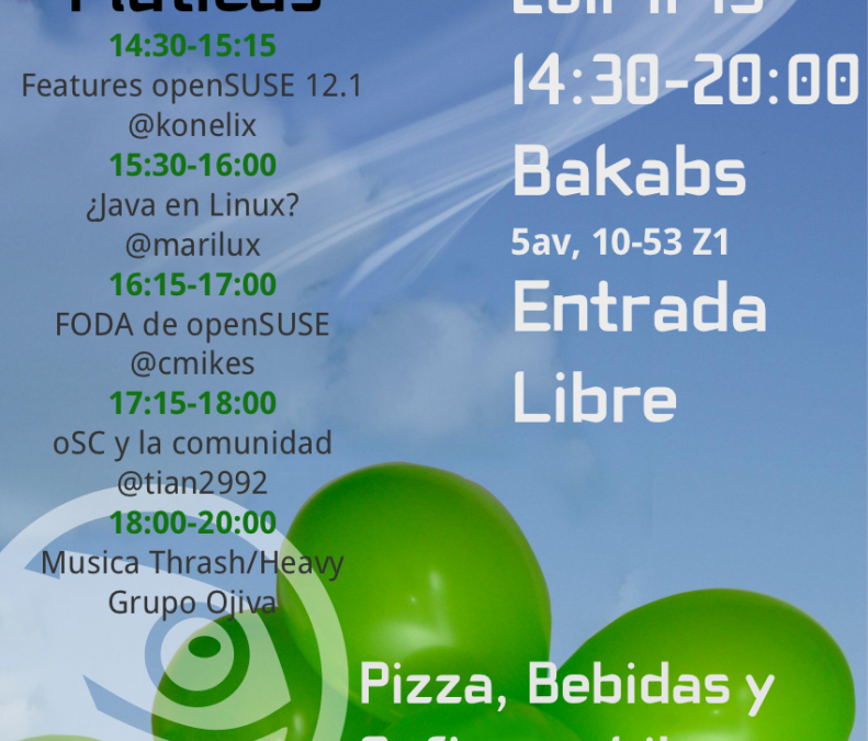 openSUSE Launch Party 12.1