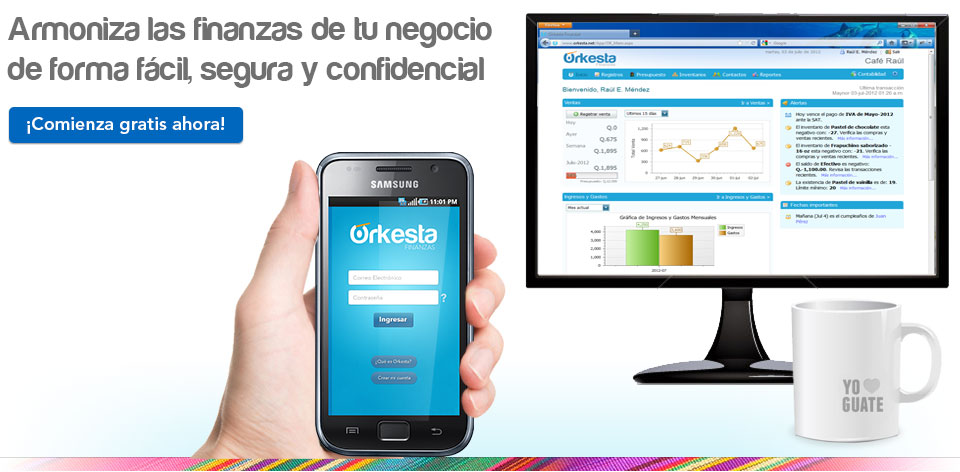 Orkesta Finanzas: Aplicación Web para gestionar registros contables