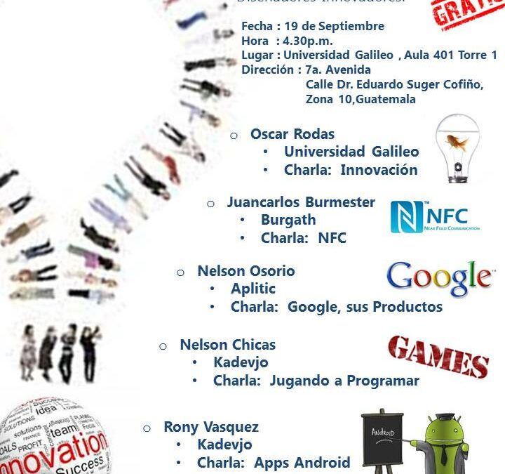 JWebes de Apps Universidad Galileo – 19 de septiembre de 2013