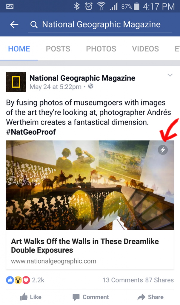 Facebook Instant Articles
