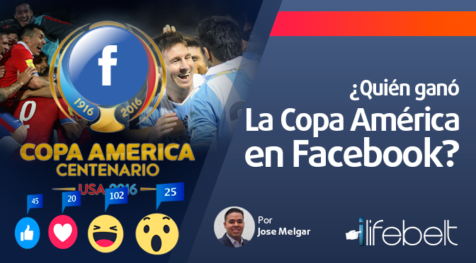 ¿Quién ganó la Copa América en Facebook?