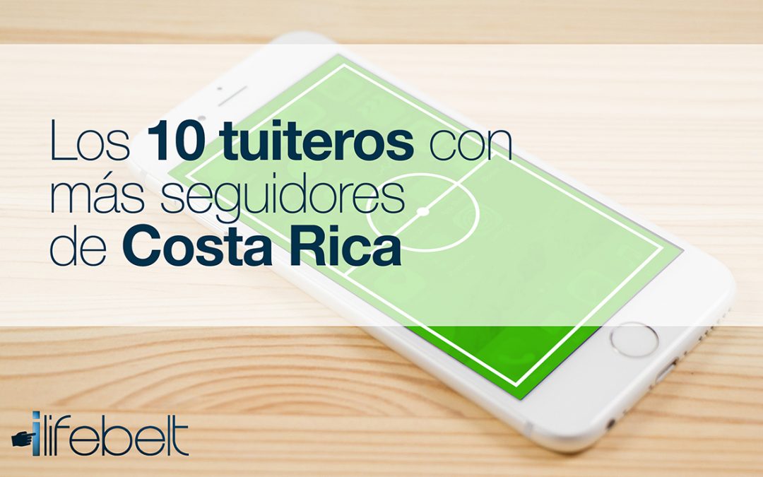 Los 10 tuiteros con más seguidores de Costa Rica