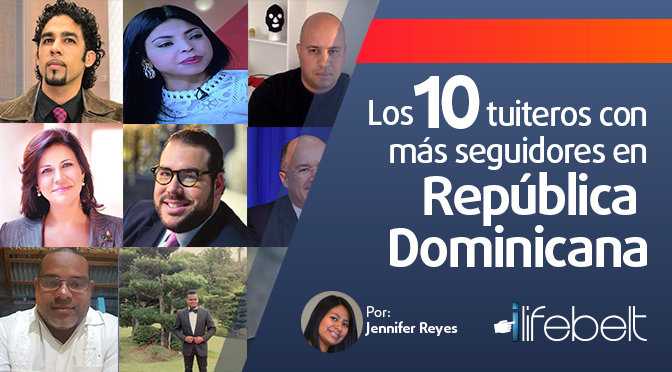 Los 10 twitteros con más seguidores en República Dominicana