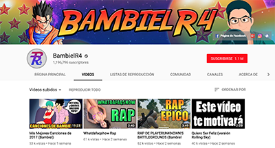 Youtuber de El Salvador
