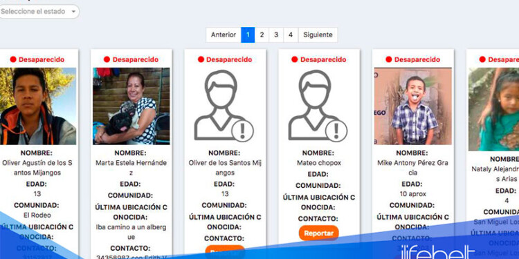 desaparecidos en el Volcán de Fuego