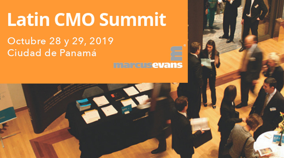 Participa en el Latin CMO Summit 2019, 28 y 29 de Octubre 2019