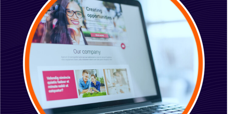 crear la landing page para un evento