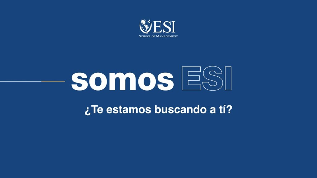 ESI School of Management
