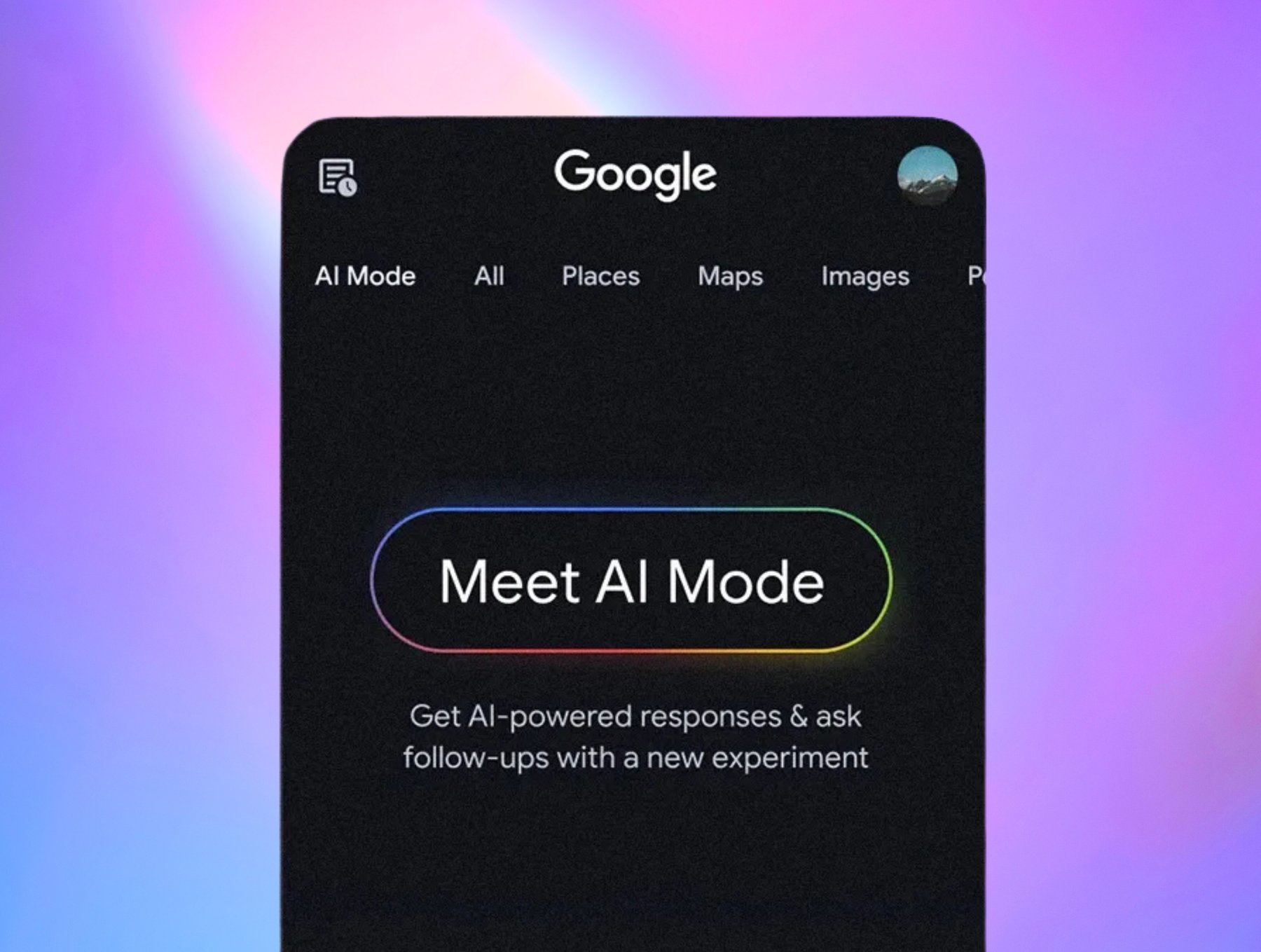 Google AI Mode 
